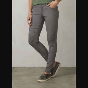 PRANA Grey Moto Pants EUC